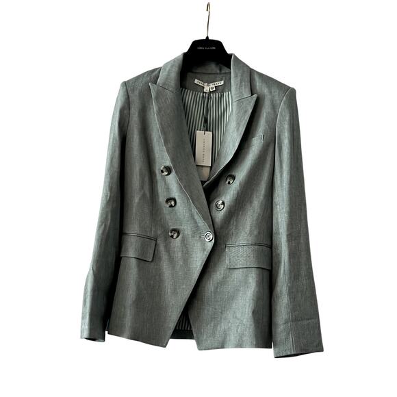 veronica beard Miller Dickey Seaglass green size 10 CL1 - Picture 2 of 6